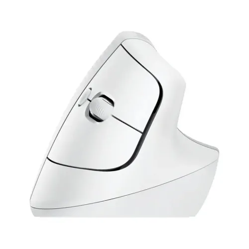 Mouse Wireless Logitech Lift Vertical, Alb