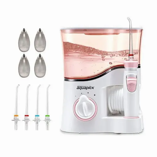 Ирригатор для полости рта Aquapick AQ 350, Розовый