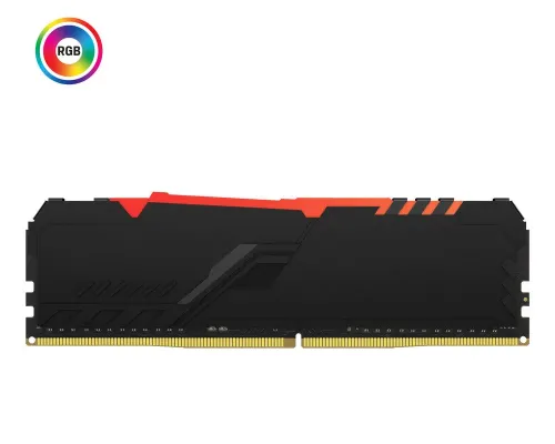 Memorie RAM Kingston FURY Beast RGB, DDR4 SDRAM, 2666 MHz, 16GB, KF426C16BBAK2/16