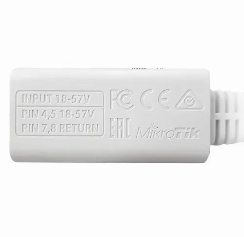 PoE Injector MikroTik RBGPOE, Аlb