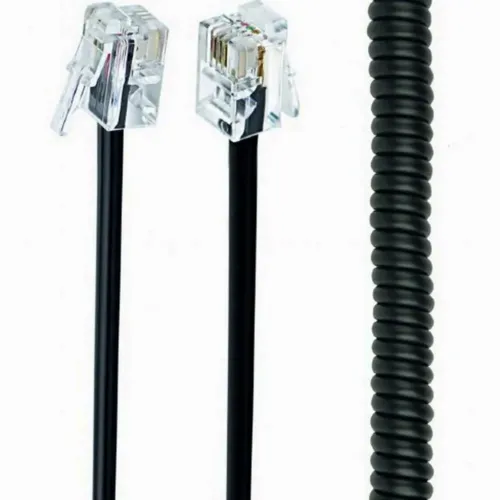 Cablu de rețea Cablexpert TC4P4CS-2M, Negru