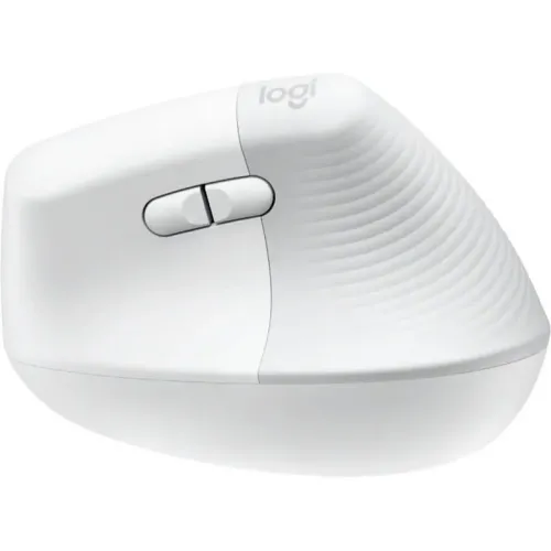 Mouse Wireless Logitech Lift Vertical, Alb
