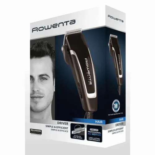 Машинка для стрижки Rowenta Driver TN1603F0, Чёрный | Серебристый