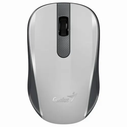 Mouse Wireless Genius NX-8008S, Alb/Gri
