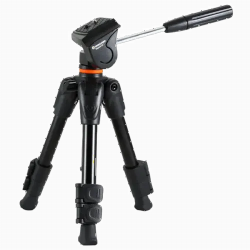 Mini trepied Vanguard ESPOD CX 1, Сap video panoramic cu 2 căi, Negru