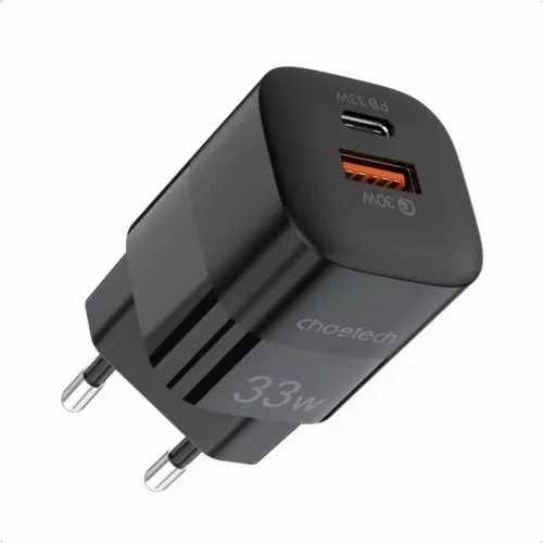 Зарядное устройство Choetech PD5006-BK, 33Вт, Чёрный