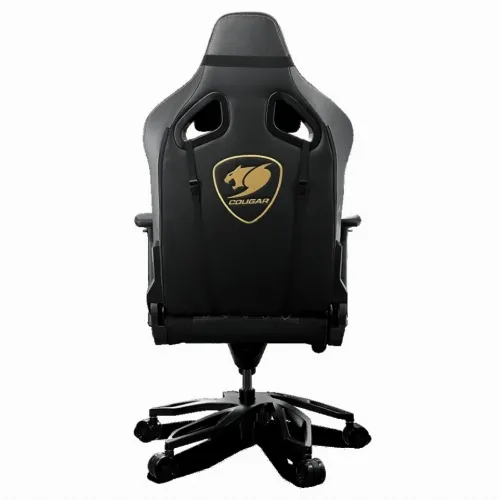 Игровое кресло Cougar Armor Titan Pro, ПВХ Кожа, Черный/Золотой
