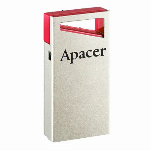 Memorie USB Apacer AH112, 16GB, Argintiu/Roșu