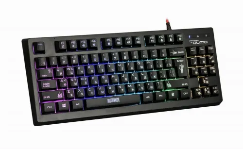Set Tastatură + Mouse QUMO Pandemonium, Cu fir, Negru