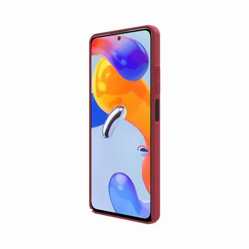Nillkin Xiaomi RedMi Note 11 Pro, Frosted, Bright Red