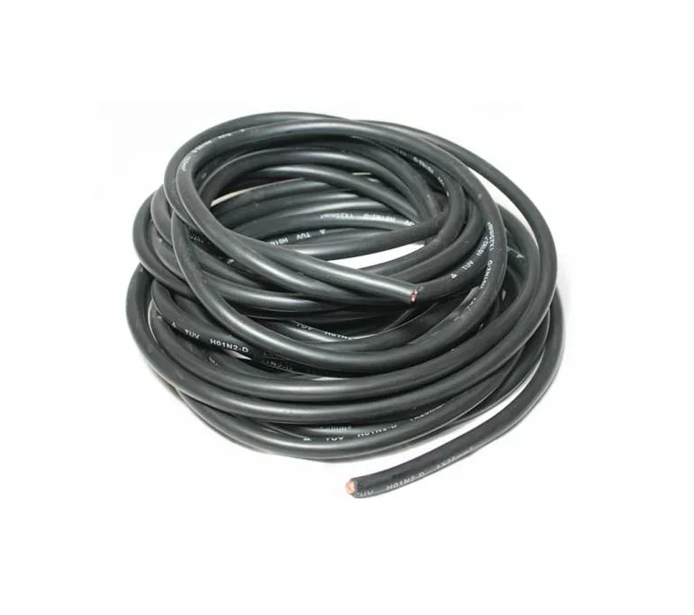 Cablu aparat de sudura CCA 25 mm²  de 200 Amp 20 m