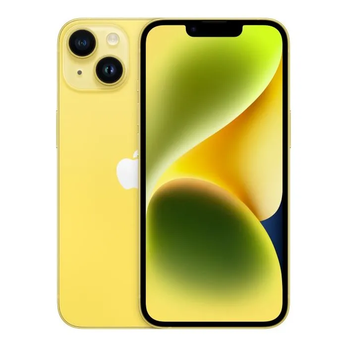 Smartphone Apple iPhone 14, 6GB/512GB, Yellow