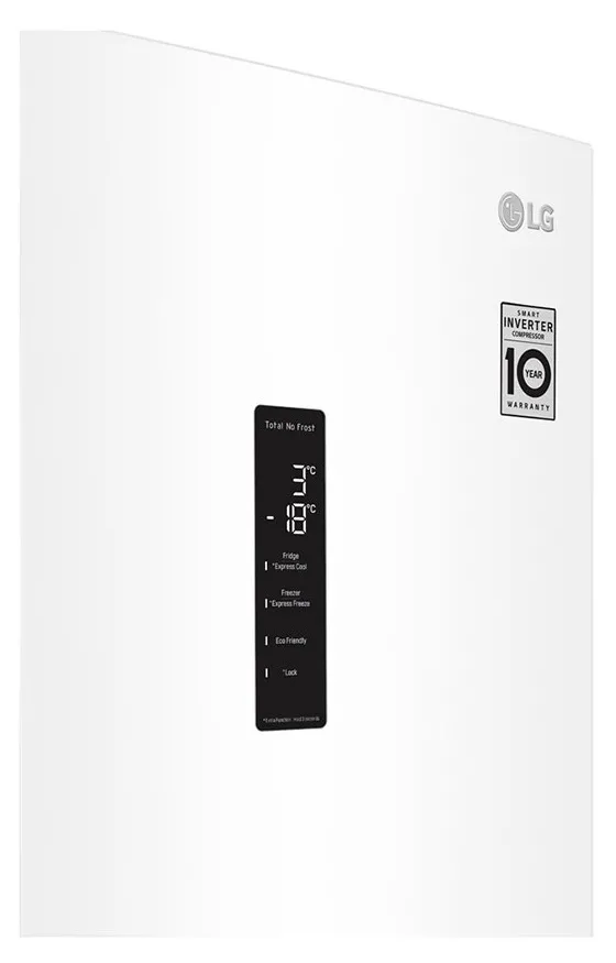 Холодильник LG GA-B459MQSL, Белый