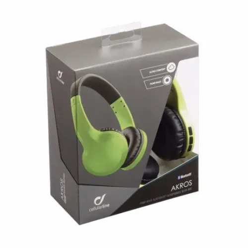 Наушники Cellularline Akros Light, Зелёный