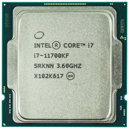 CPU Intel Core i7-11700KF 3.6-5.0GHz (8C/16T,16MB, S1200, 14nm, No Integrated Graphics, 95W) Tray