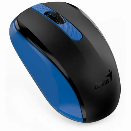 Mouse Wireless Genius NX-8008S, Negru/Albastru