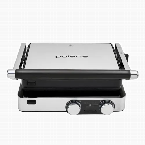Grătar electric Polaris PGP2302D, 2000W, Argintiu