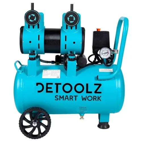 Воздушный компрессор Detoolz 30Л 1500Вт