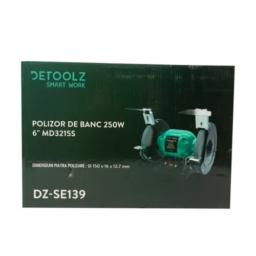 Шлифовальный станок Detoolz 250W MD3215S