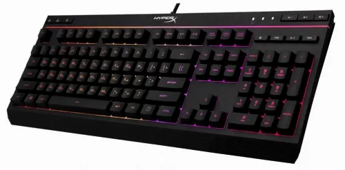 Клавиатура HyperX Alloy Core RGB, Проводное, Чёрный