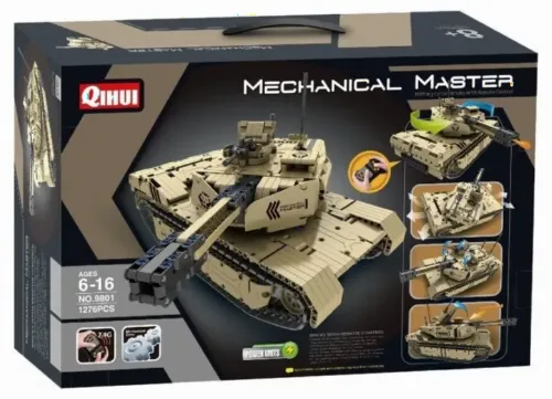 Конструктор с радиоуправлением XTech Big Tank