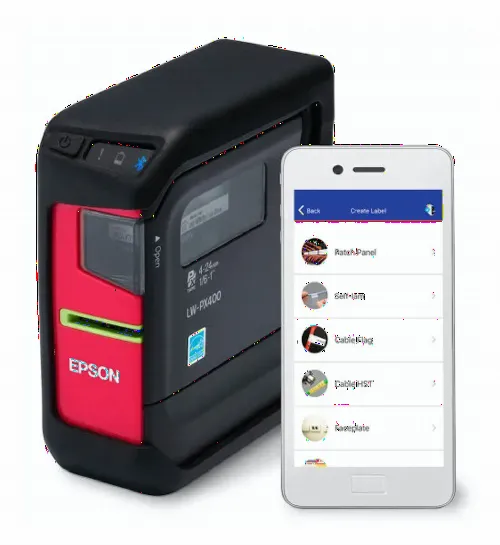Ленточный принтер для маркировки Epson LW-Z710, Чёрный