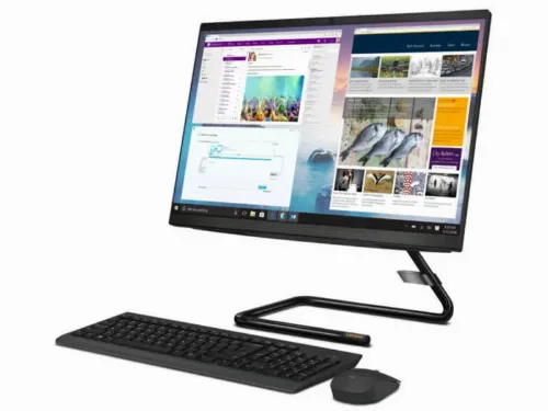 Computer All-in-One Lenovo IdeaCentre 3 22IMB05, 21,5", Intel Core i3-10100T, 8GB/256GB, Fără SO, Negru