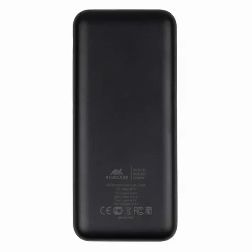 Acumulator extern RivaCase VA2081, 20000mAh, Negru