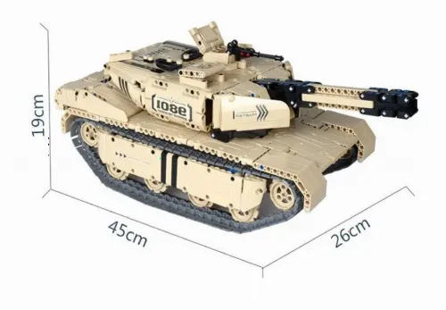 Конструктор с радиоуправлением XTech Big Tank