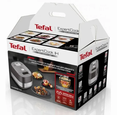 Aparat de gătit multifuncțional Tefal RK802B34, Argintiu