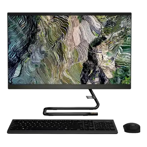 Computer All-in-One Lenovo IdeaCentre 3 27IMB0, 27", Intel Core i5-10400T, 8GB/512GB, Fără SO, Negru