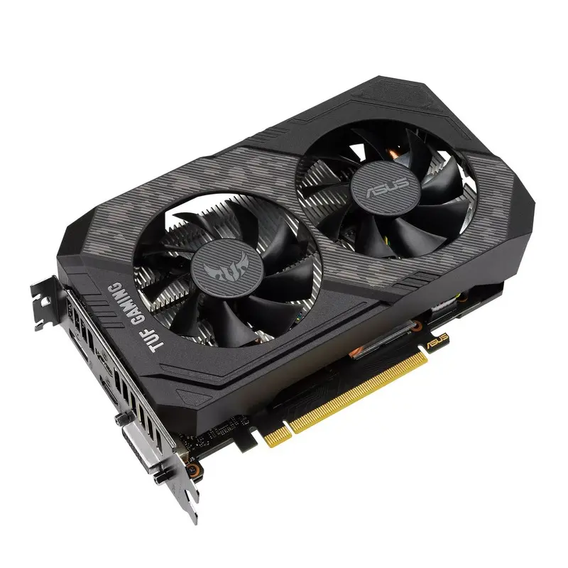 Видеокарта ASUS TUF-GTX1660TI-6G-EVO-GAMING,  6GB GDDR6 192бит