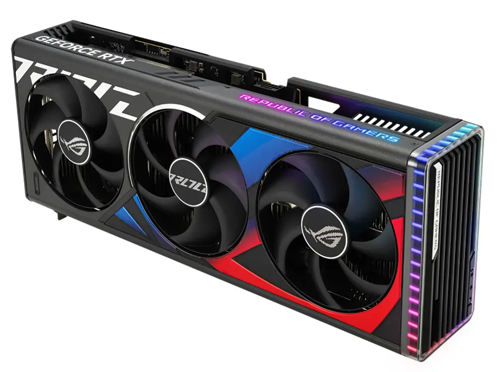 Видеокарта ASUS ROG-STRIX-RTX4090-O24G-GAMING, 24 ГБ GDDR6X 384бит (90YV0ID0-M0NA00)