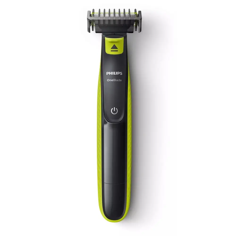 Trimmer pentru bărbați Philips OneBlade QP2620/20, Negru | Verde