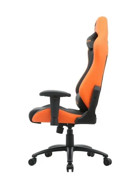 Scaun Gaming Cougar Explore, PVC Piele, Portocaliu