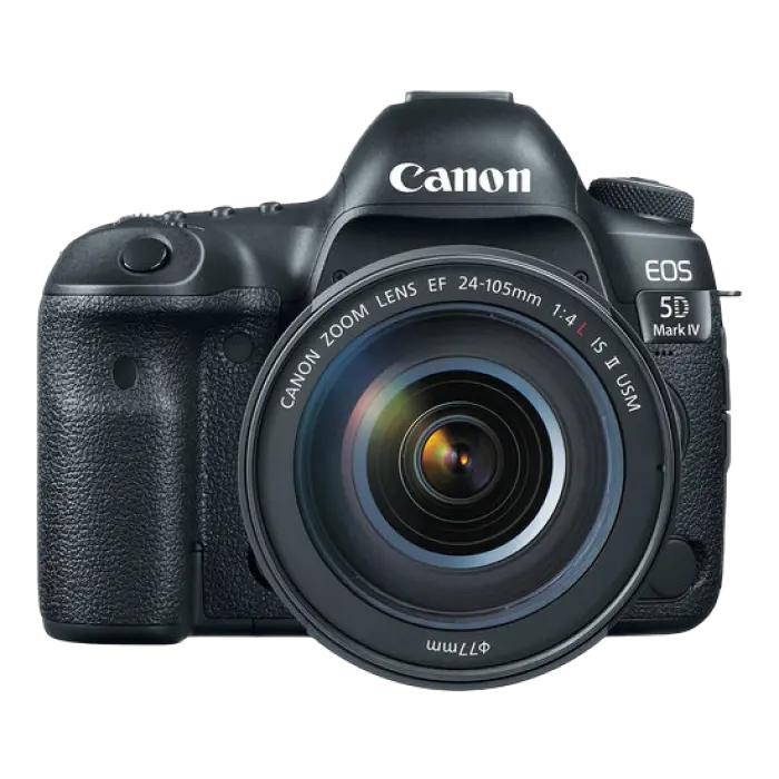 Зеркальный фотоаппарат Canon EOS 5D Mark IV KIT (+ EF24-105 f/4 L IS USM), Чёрный