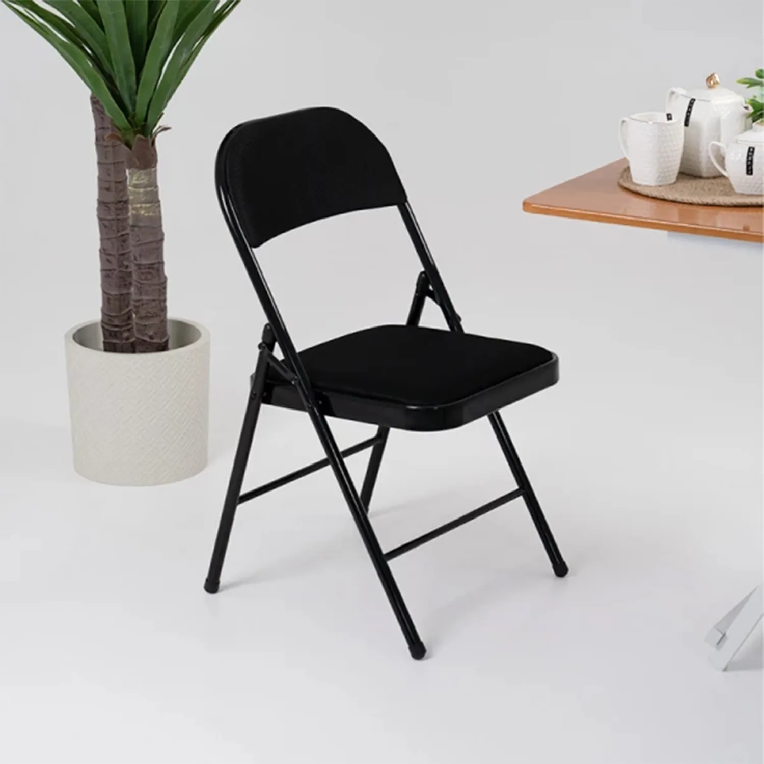 Scaun pliabil WALTZ FC-019 (negru)