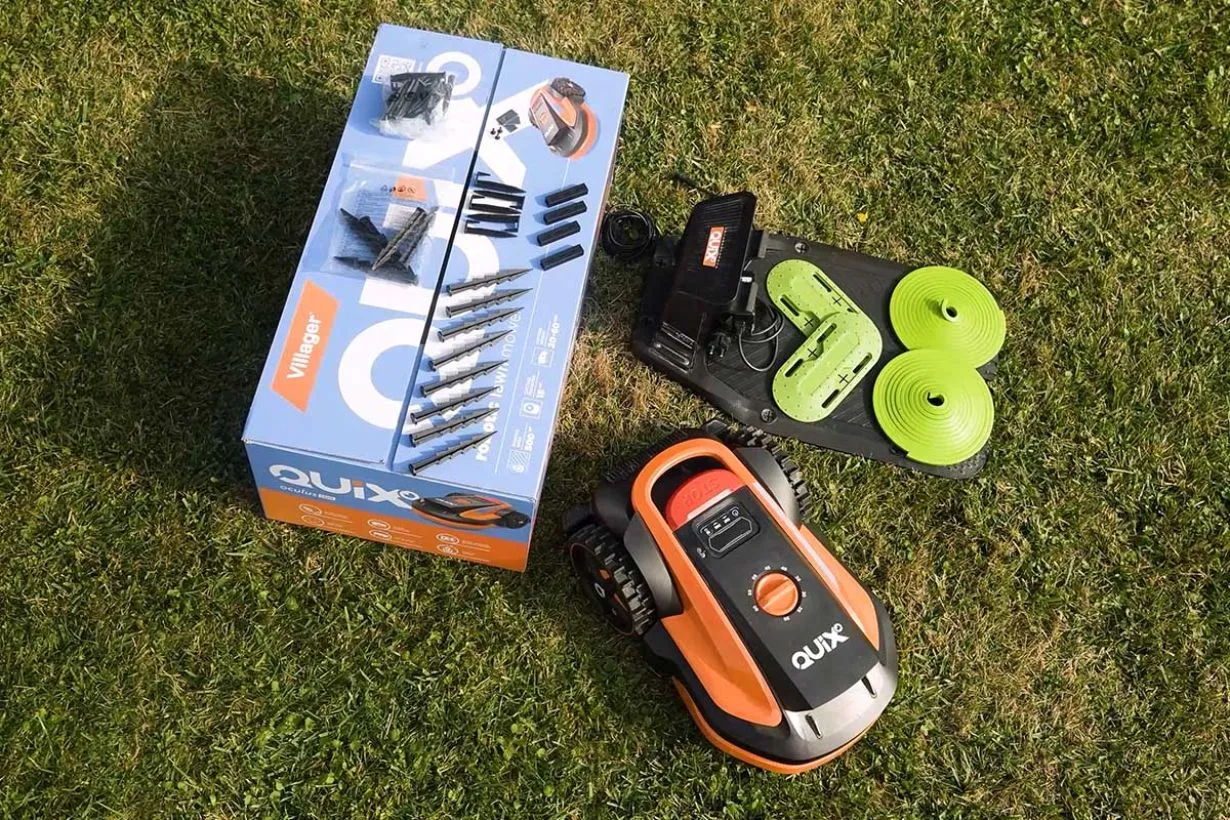 Masina automata de tuns iarba Villager QUIX Oculus 500