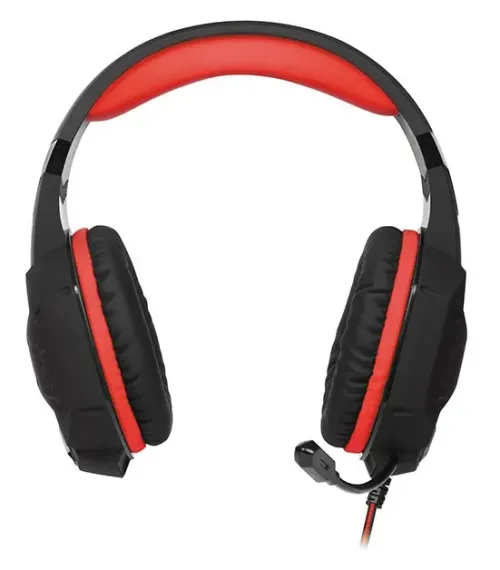 Căști gaming SVEN AP-U988MV, Cu fir, Negru/Roșu