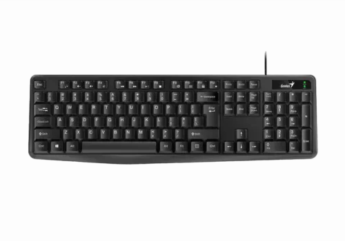 Tastatură Genius KB-117, Cu fir, Negru