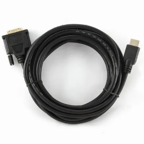 Cablu Video Cablexpert CC-HDMI-DVI-15, HDMI (M) - DVI-I (M), 4,5m, Negru