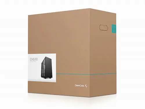Carcasă PC Deepcool CH510, Midi-Tower, ATX PS2 , Negru