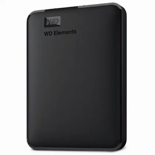 HDD portabil extern Western Digital WD Elements,  1 TB, Negru (WDBUZG0010BBK-WESN)