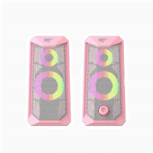 Компьютерные колонки 2.0 Havit SK202, Розовый