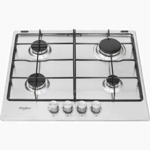 Plită pe gaz Whirlpool TKRL 650 IX, Oțel inoxidabil