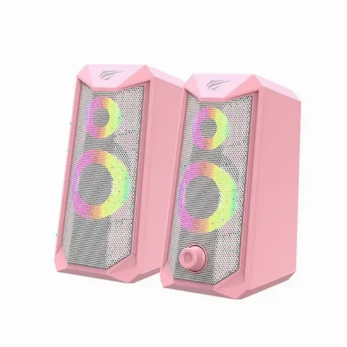 Компьютерные колонки 2.0 Havit SK202, Розовый