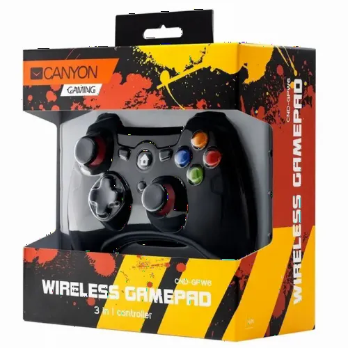 Gamepad Canyon 3-IN-1, Negru