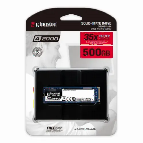 Unitate SSD Kingston A2000, 500GB, SA2000M8/500G