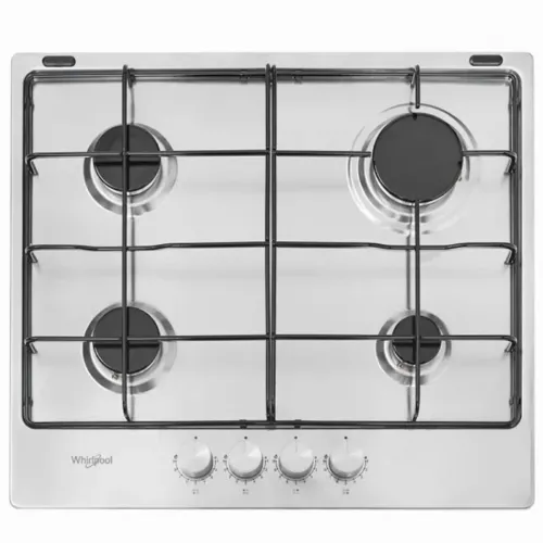 Plită pe gaz Whirlpool TKRL 650 IX, Oțel inoxidabil