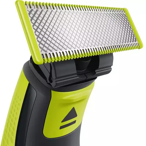 Trimmer pentru bărbați Philips OneBlade QP2620/20, Negru | Verde